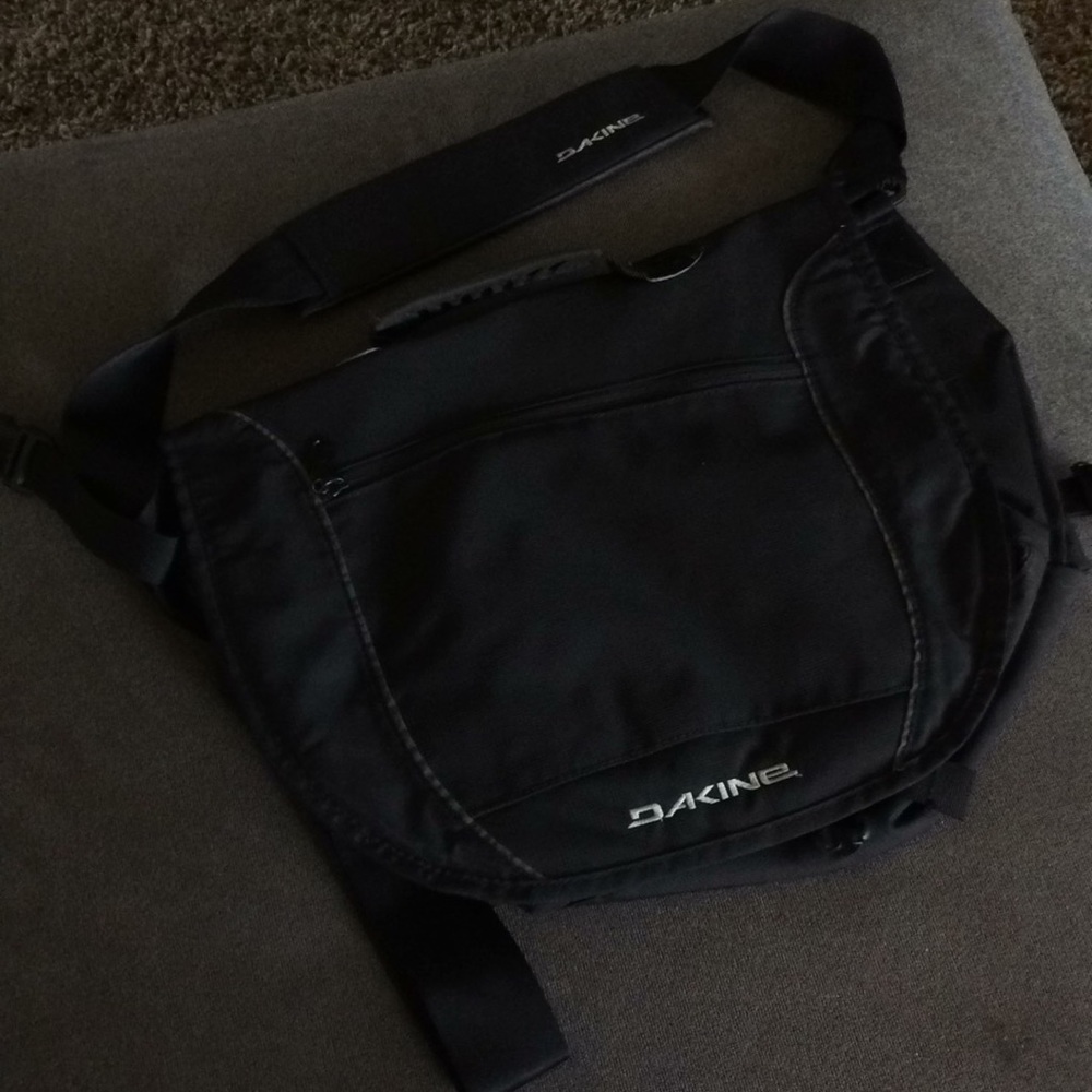 Dakine black messenger bag